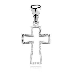 Pandantiv cruciulita argint DiAmanti K0064R-DIA (Argint 925‰ 0,6 g.)